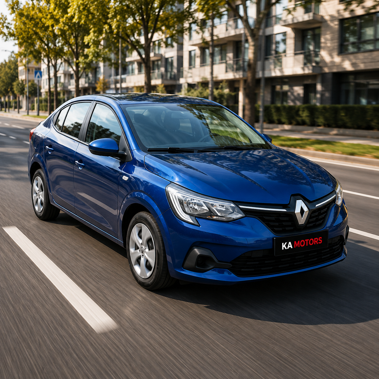 Renault Taliant 1.0 Benzinli Otomatik Sedan Mavi Demir - Fotoğraf 1